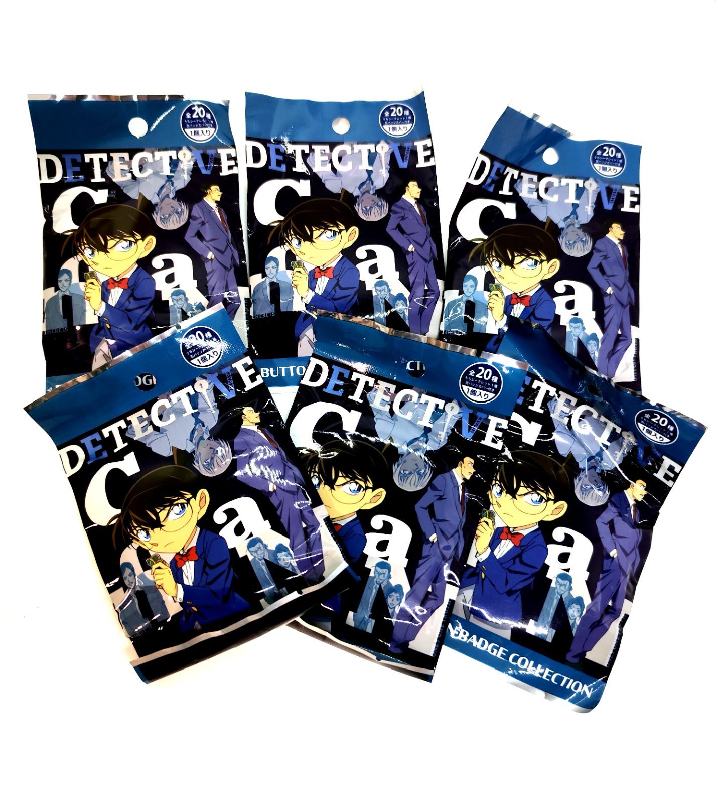 USJ限定名探偵コナン バッジコレクション 6個セット新品未開封品