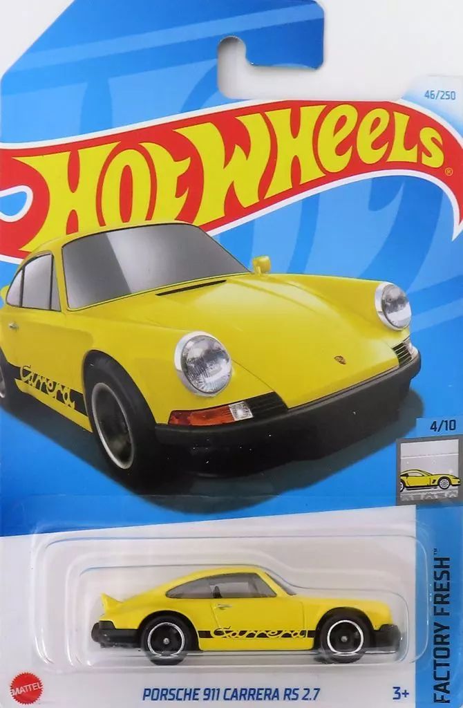 Porsche 911 RS ミニカー イエロー RLC Porsche 911 RS ミニカー