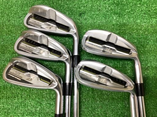 【】 ブリヂストン BRIDGESTONE JGR HYBRID FORGED 6S アイアンセット IR NS PRO ZELOS 8 (フレックスR) メンズ 男性用 右利き 右用 Cランク ゴルフクラブ