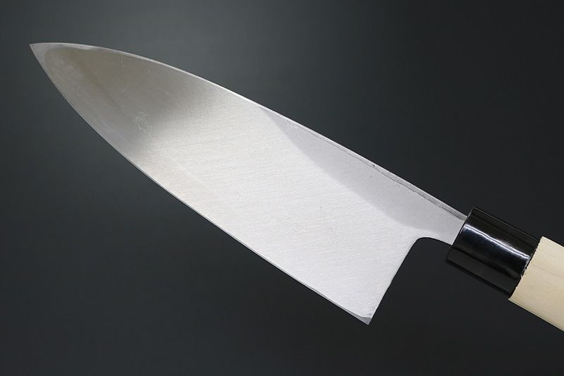 包丁 KC-545 関兼常 兼正作 PC口付 和包丁 本出刃 朴柄 180mm 北正