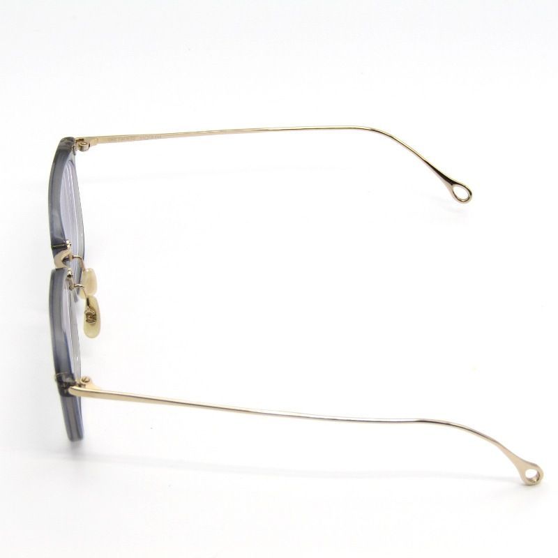 エナロイド メガネフレーム ONE FACE 02 度入り ワンフェイス02 スクエア コンビ クリアブラック