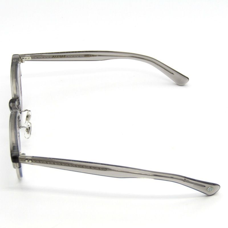 EYEVAN アイヴァン メガネフレーム Metalist 度入り メタリスト ブロウ SLGRY S スレートグレー シルバー