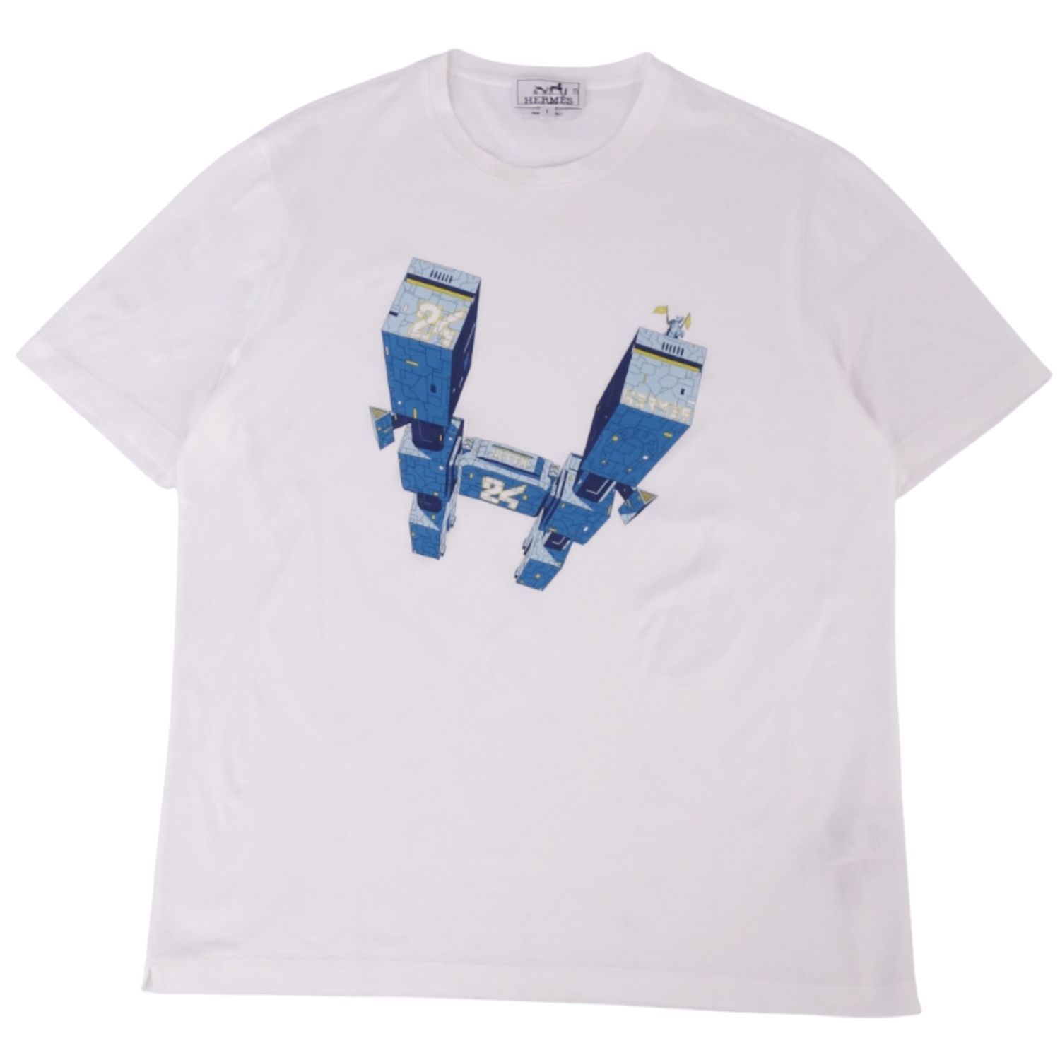 美品 エルメス HERMES Tシャツ 20SS カットソー ショート 美品 エルメス HERMES Tシャツ 20SS カットソー ショート