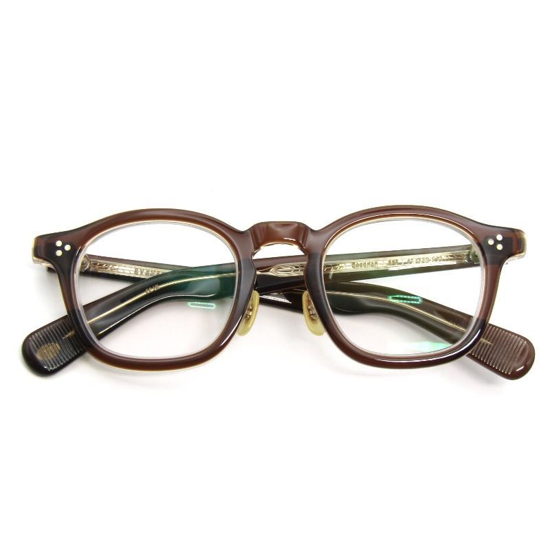 EYEVAN アイヴァン メガネフレーム Goodman 度入り グッドマン パリジャン フレンチウェリントン BBR ビアブラウン 65009010
