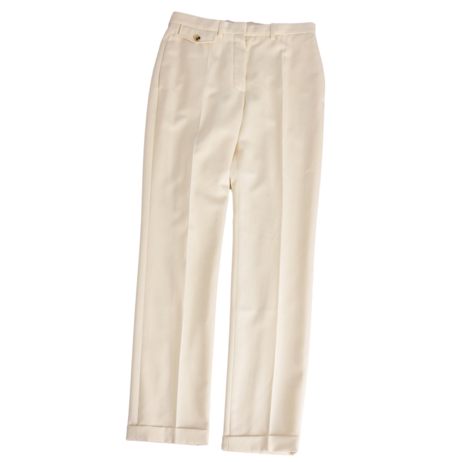 エルメス HERMES パンツ 19AW ロングパンツ ウール ボトムス