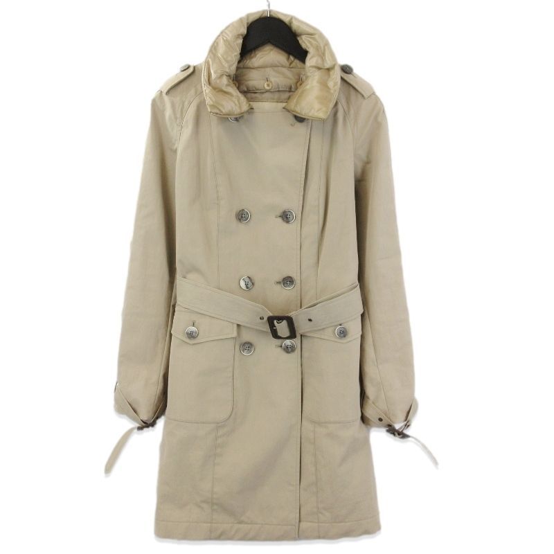 Herno ヘルノ ダウンコート トレンチ IM0011D 2WAY ノー レディース ベージュ 42 71014023