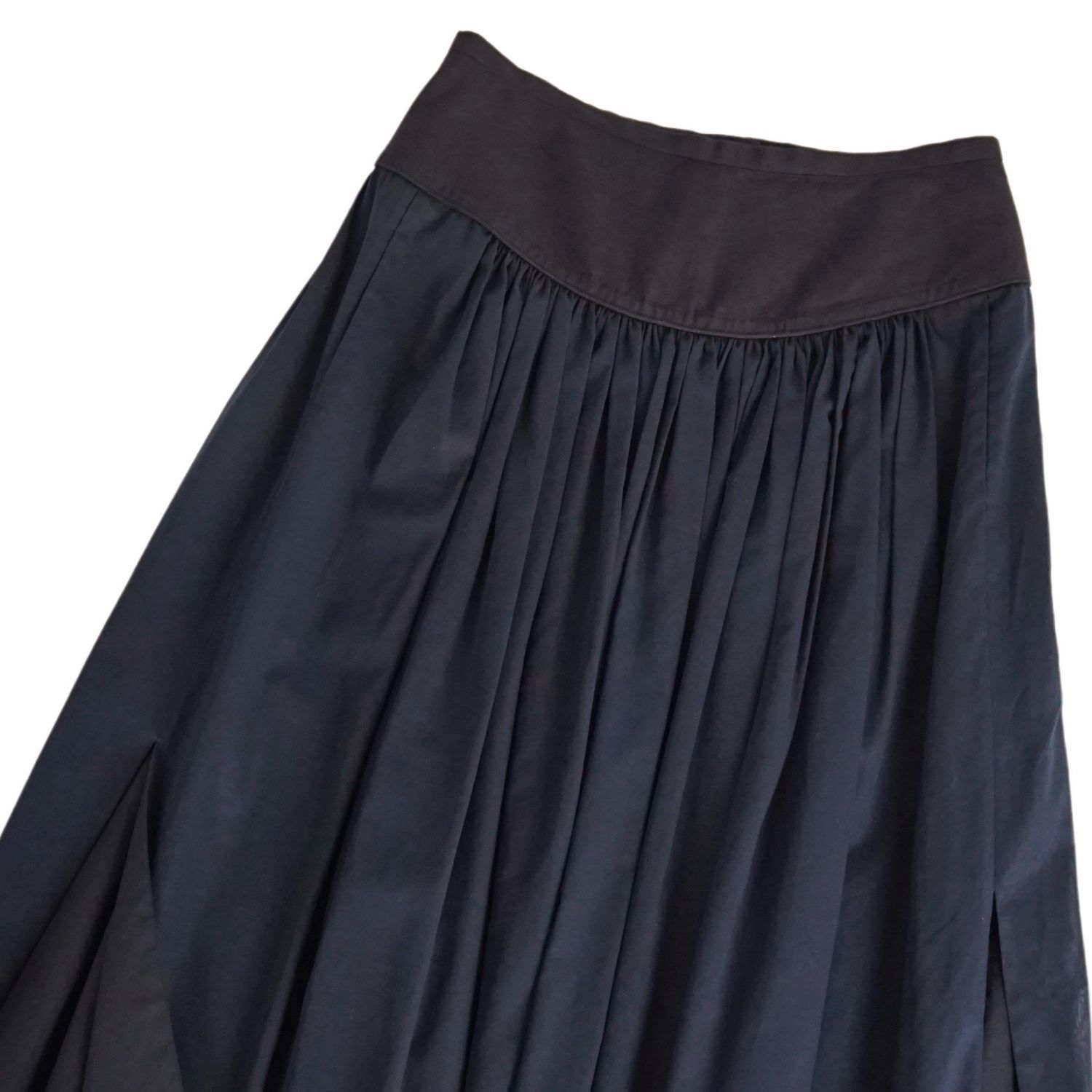 エルメス HERMES スカート ロングスカート コットン ボトムス レデ