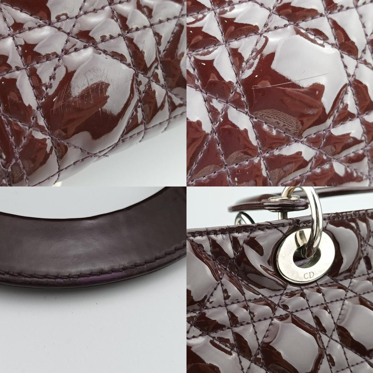 ワインレッド パテント