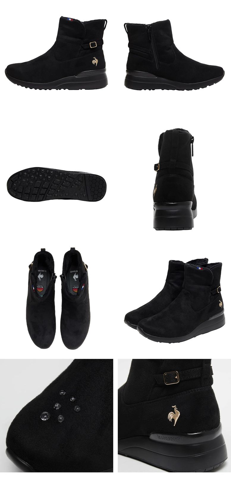 ･ ルコックスポルティフ スノーシューズ レディース LCS デュアン IV le coq sportif 防水