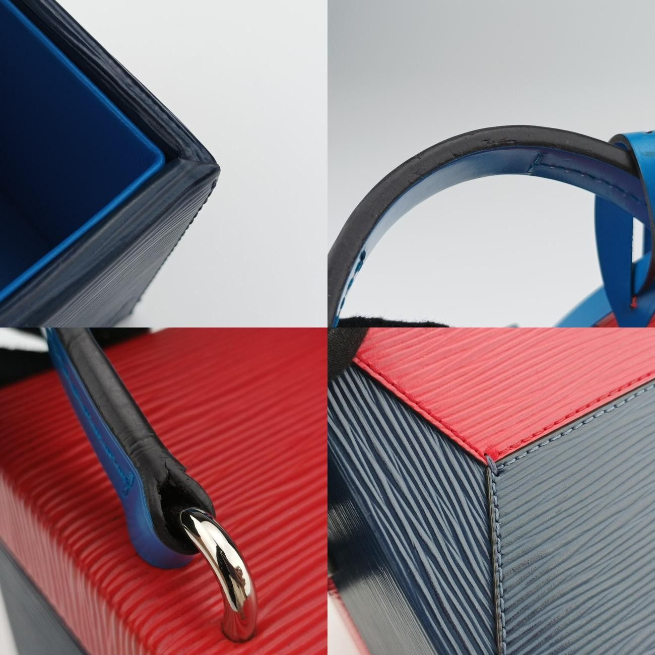 ネイビー×レッド