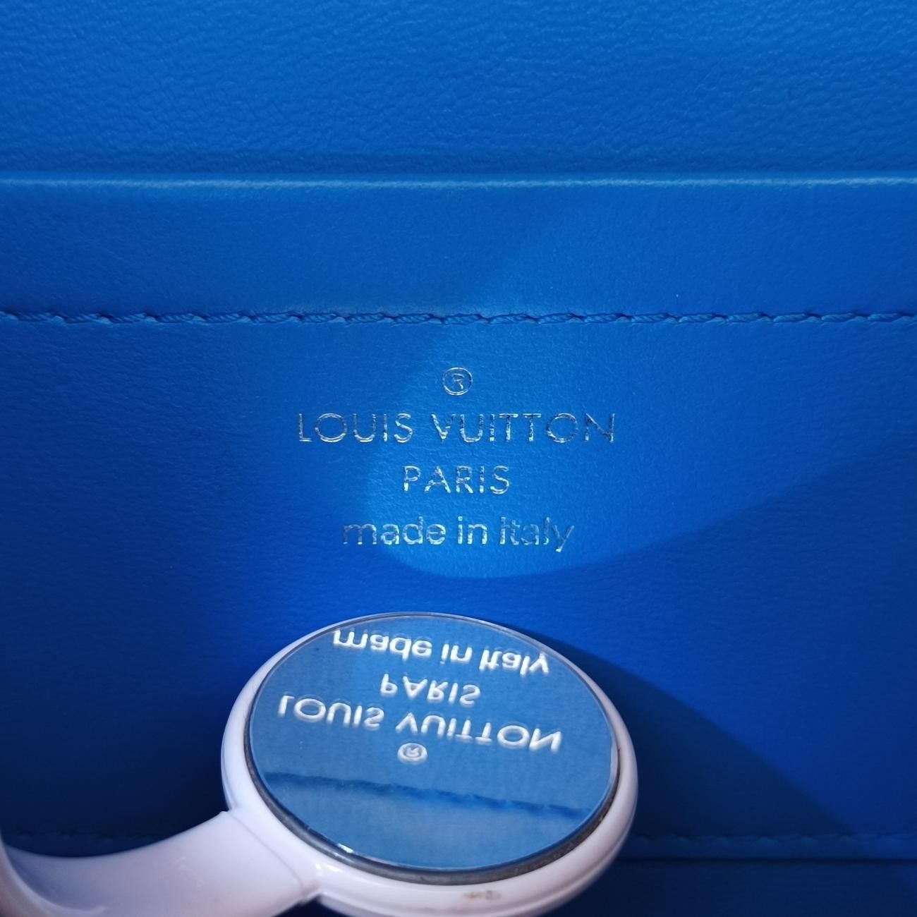 ルイヴィトンLouis Vuittonブリーカー ボックス ネイビー×レッド エピ M52466 PL4129 ICチップ DECORATOM_COM_BR