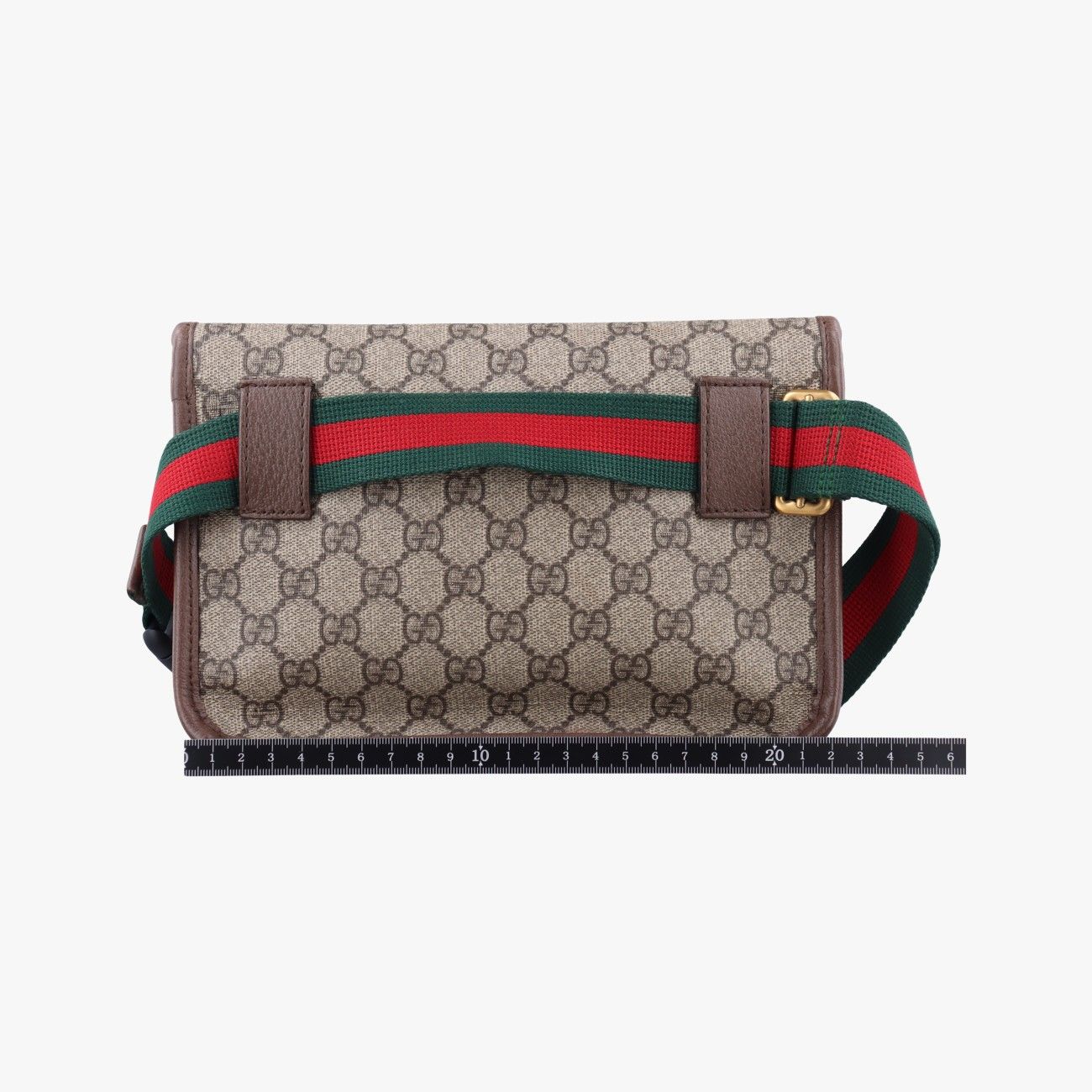 グッチGucciネオ ヴィンテージ GGスプリーム ベージュ×レッド×グリーン PVCコーティングキャンバス 493930 製番不明