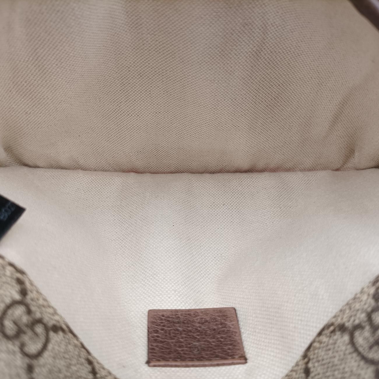 グッチGucciネオ ヴィンテージ GGスプリーム ベージュ×レッド×グリーン PVCコーティングキャンバス 493930 製番不明 DECORATOM_COM_BR