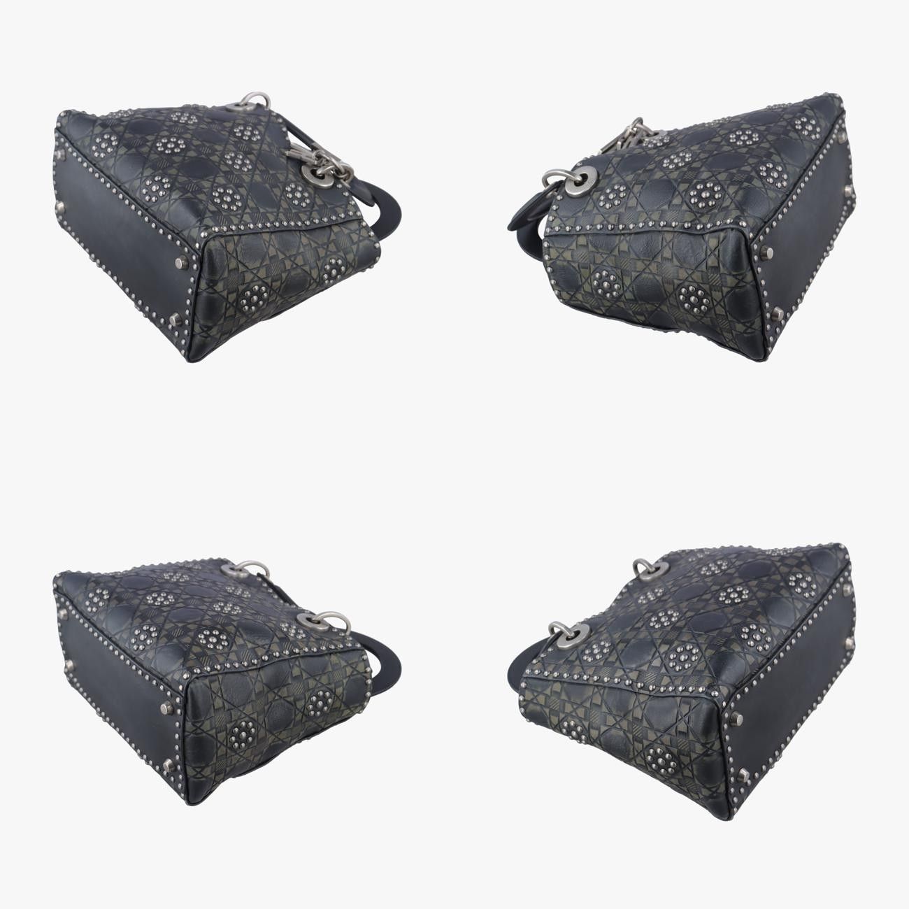 クリスチャンディオールChristian Diorレディディオール ブラック×マルチ レザー 35MA-0187 WWW_DECORATOM_COM_BR