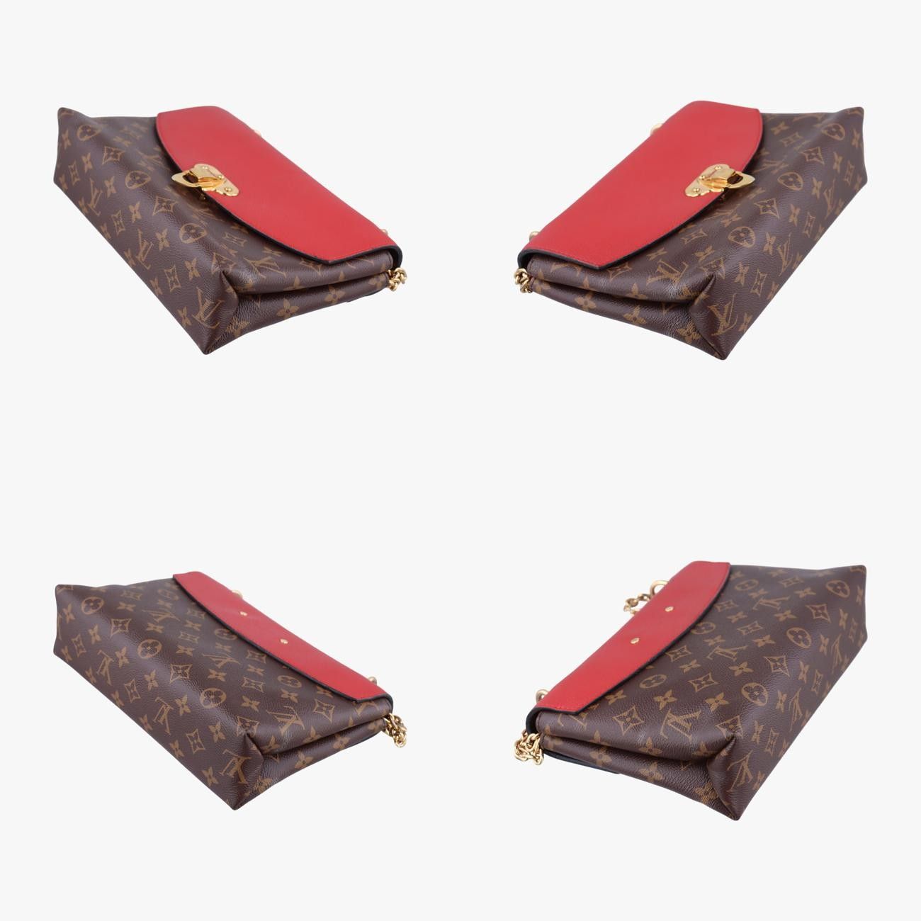 モノグラムキャンバス×カーフレザー