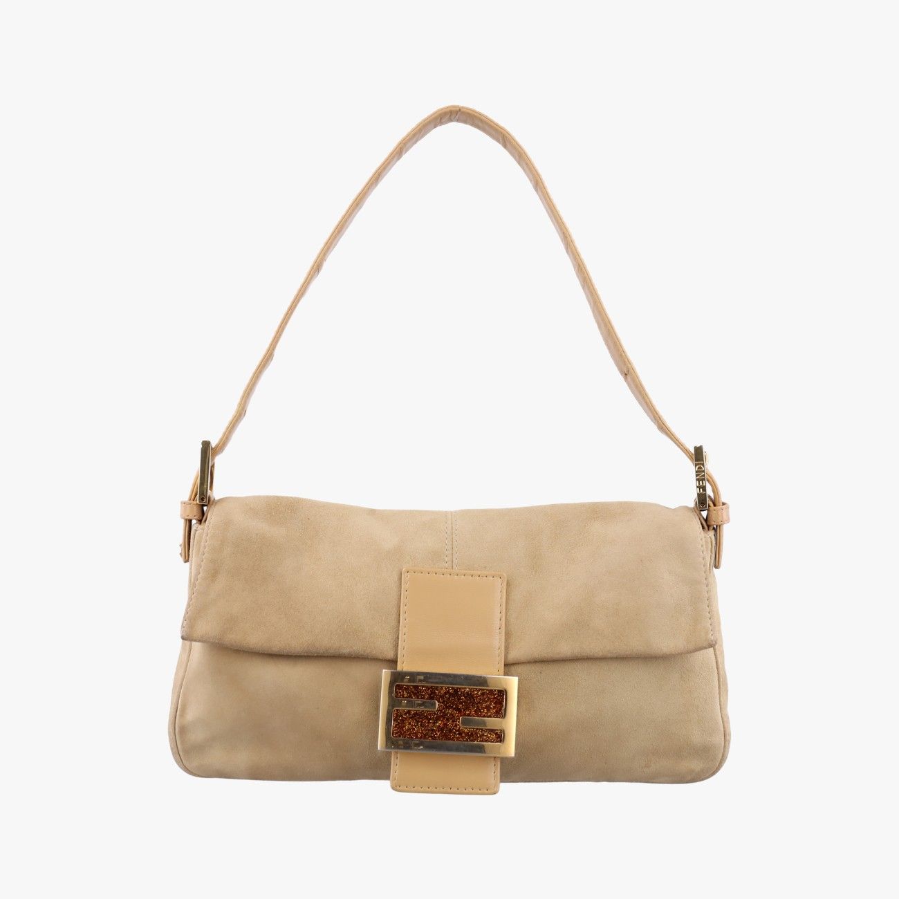 フェンディFendiマンマバケットベージュスエード264242375 26424 009