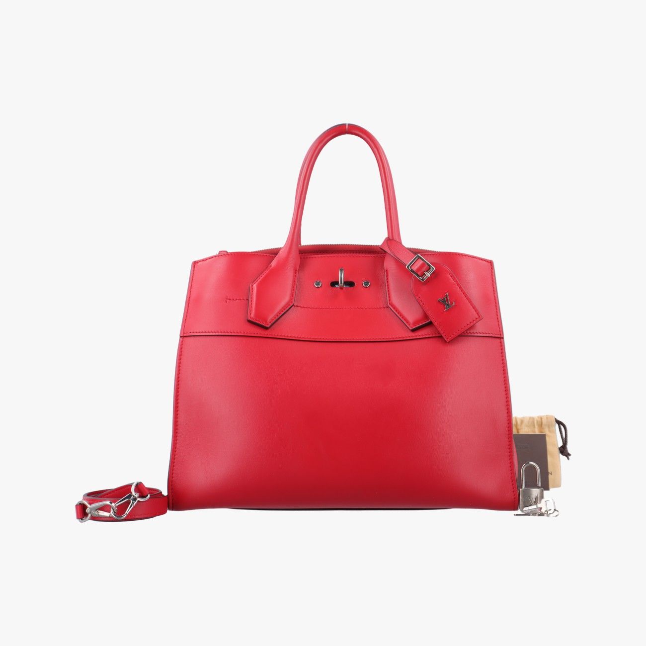 ルイヴィトンLouis Vuittonシティ スティーマー MM リュビ レザー M51027 FO1166