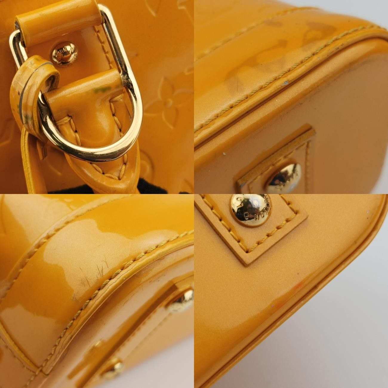 ルイヴィトンLouis VuittonアルマBB オリーヴ ヴェルニ M91584 MI1112 DECORATOM_COM_BR