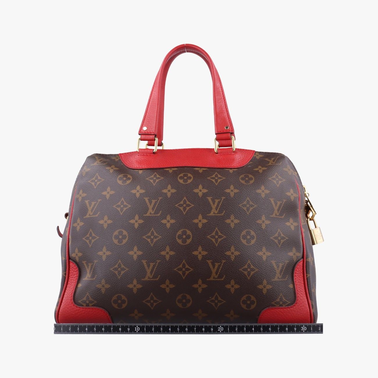 ルイヴィトンLouis VuittonレティーロPM モノグラム ブラウン系×スリーズ モノグラムキャンバス×カーフレザー M40546 DR4185