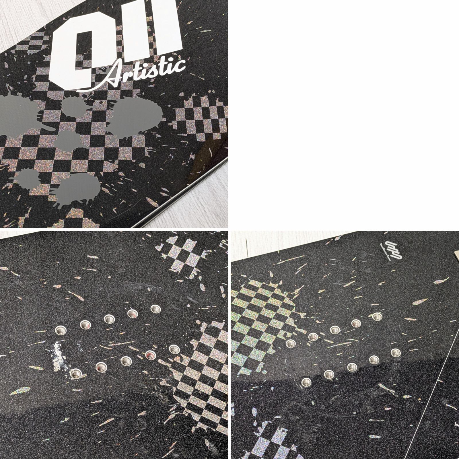 011　スノーボード　Artistic　ゼロワンワン　市松模様 152 011 スノーボード Artistic アコースティック ゼロワンワン 市松模様