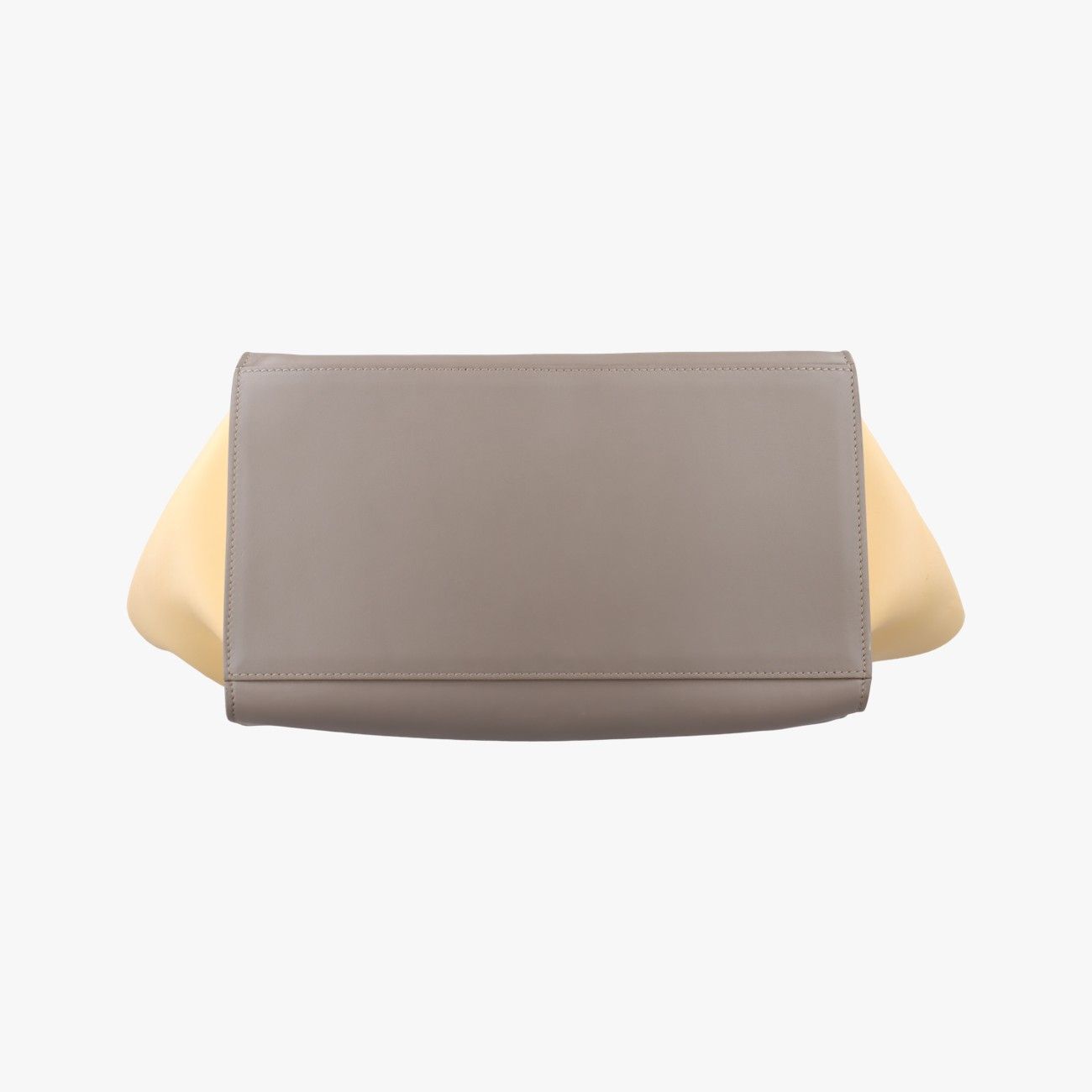 セリーヌCelineトラペーズ イエロー×アイボリー×グレー