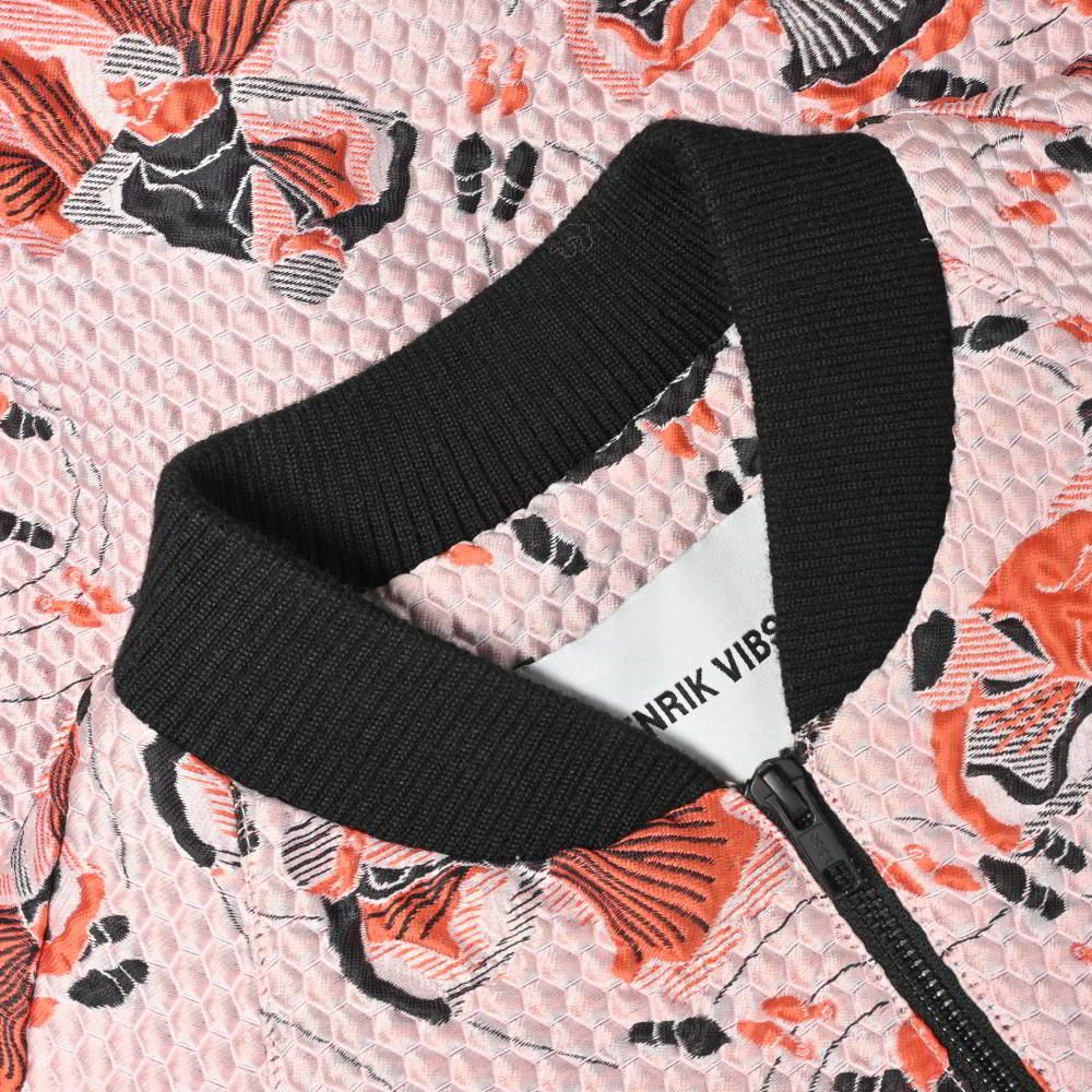 HENRIK VIBSKOV 刺繍 ジップ ボンバー ジャケット - メルカリ