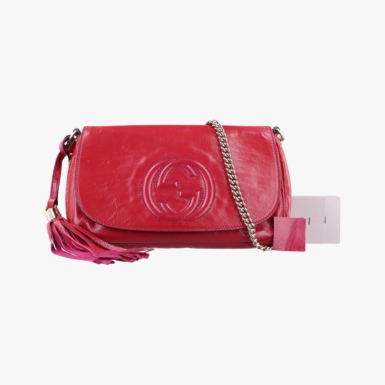 グッチGucciソーホー レッド パテント 336752