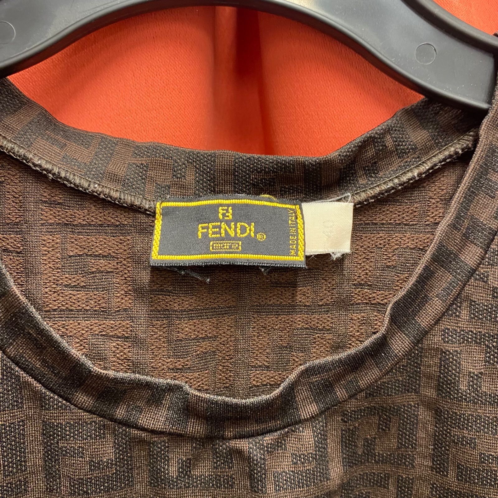 FENDI フェンディ ズッカ ズッキーノ ワンピース ダークブラウン系