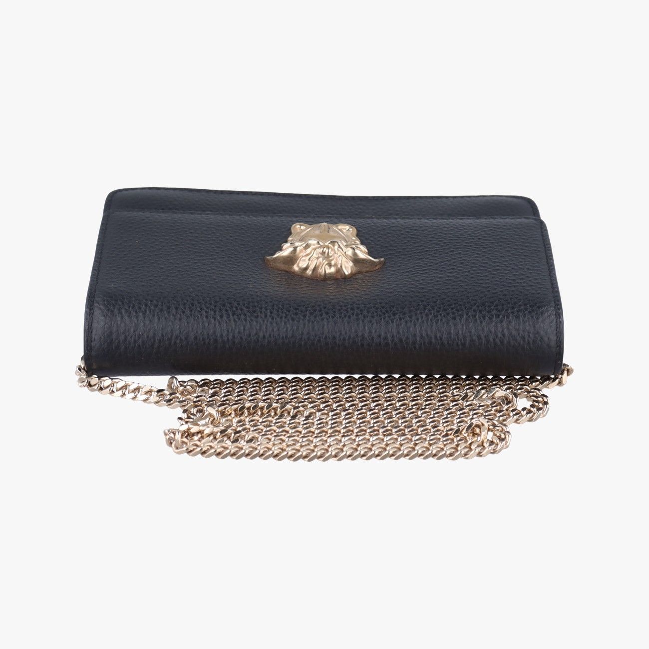 ヴェルサーチェ(ヴェルサーチ)VERSACEラ メデューサ ブラック レザー