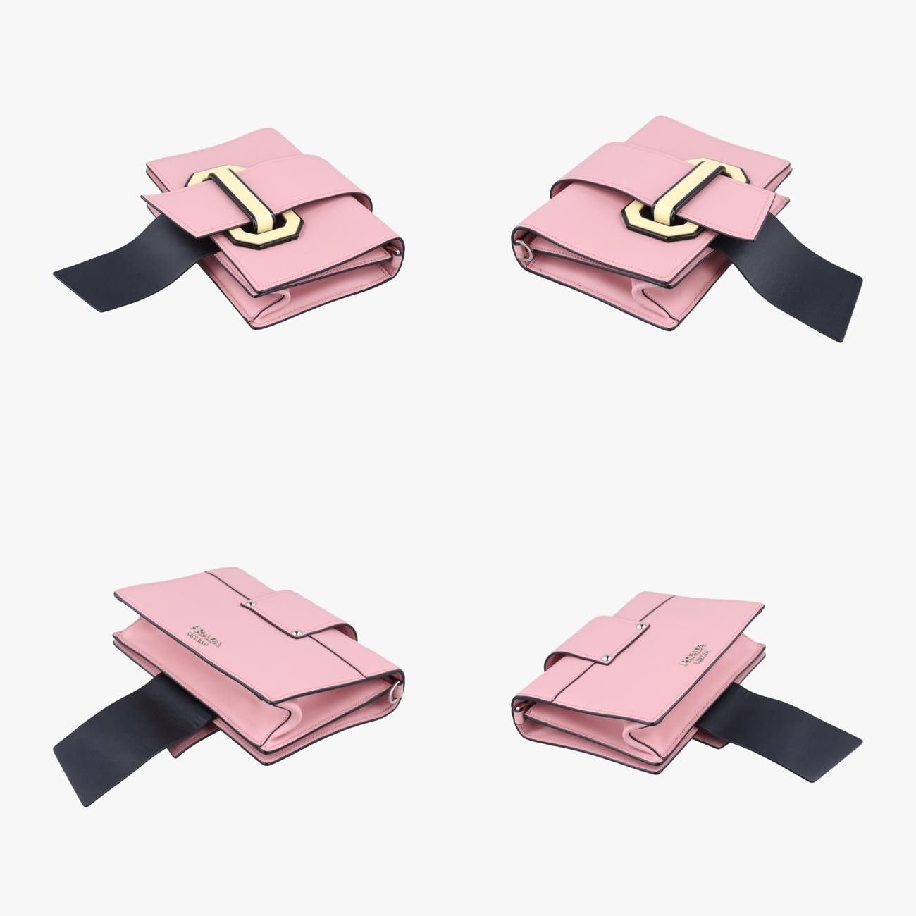 プラダPradaプレックス リボン ピンク レザー 1BD067 25 DECORATOM_COM_BR