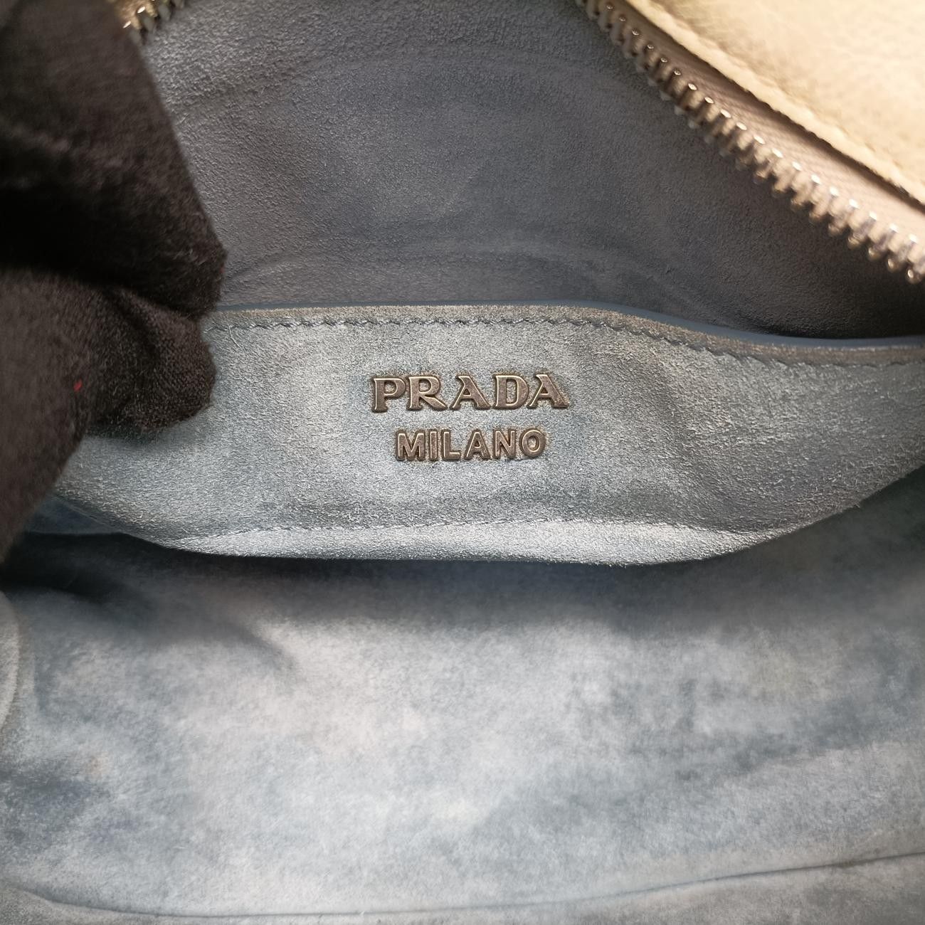 プラダPradaエチケット ホワイト レザー 1BG122 256 DECORATOM_COM_BR