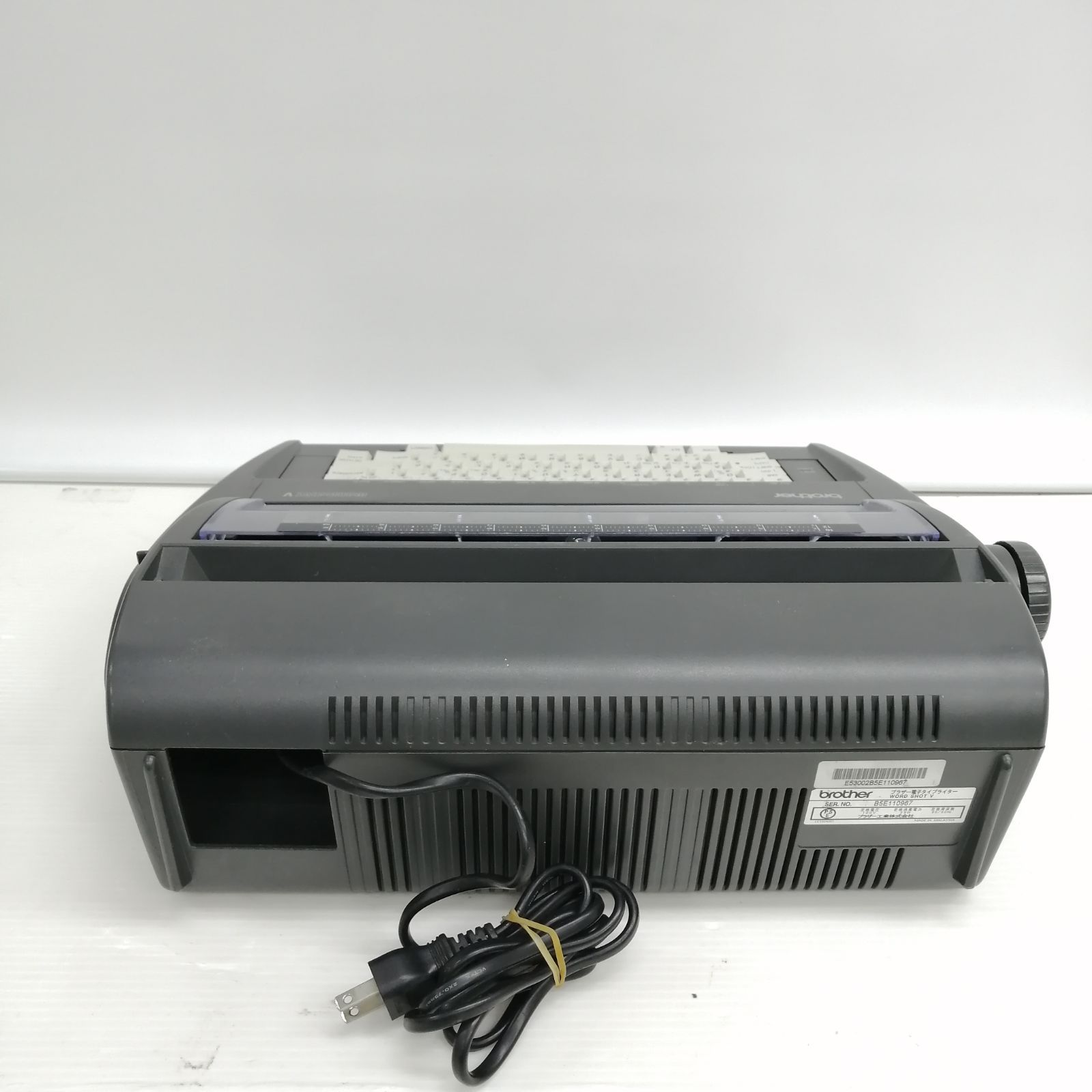 brother WORDSHOT ブラザー V 電子タイプライター 正常動作品 ワード
