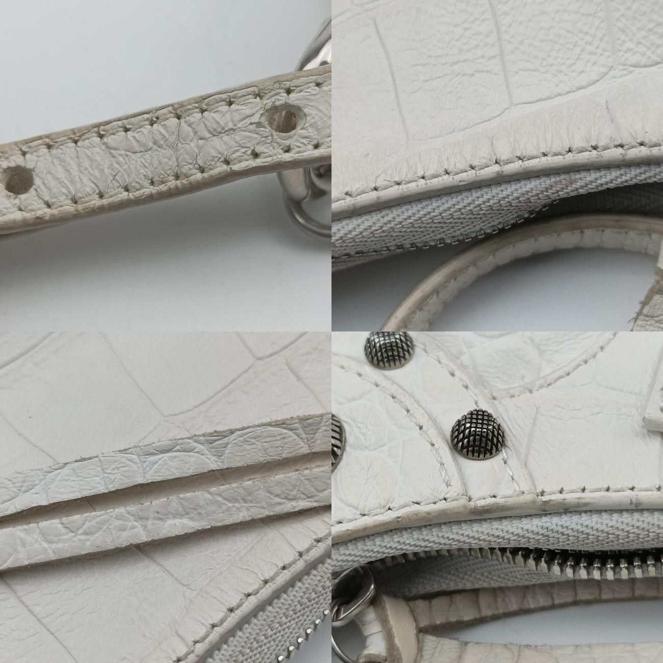 バレンシアガBalenciagaル カゴール ミニ ホワイト ラムスキン 695814.9016.R.527545 DECORATOM_COM_BR