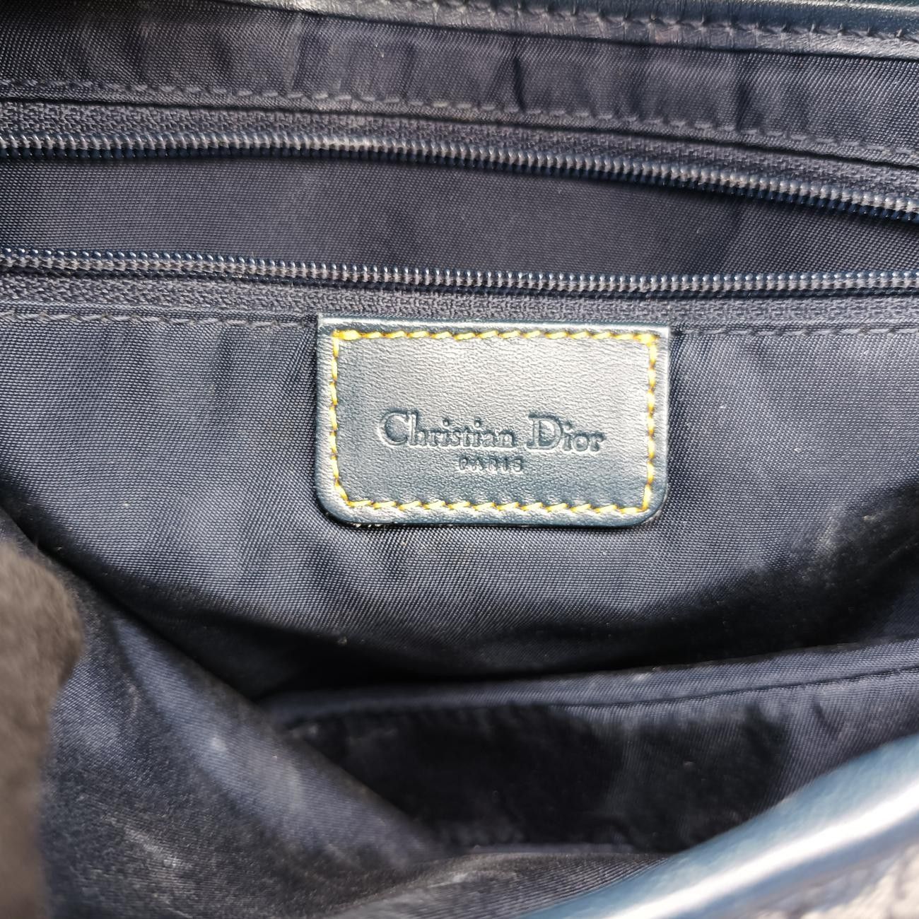 ネイビー×グレー ジャガード