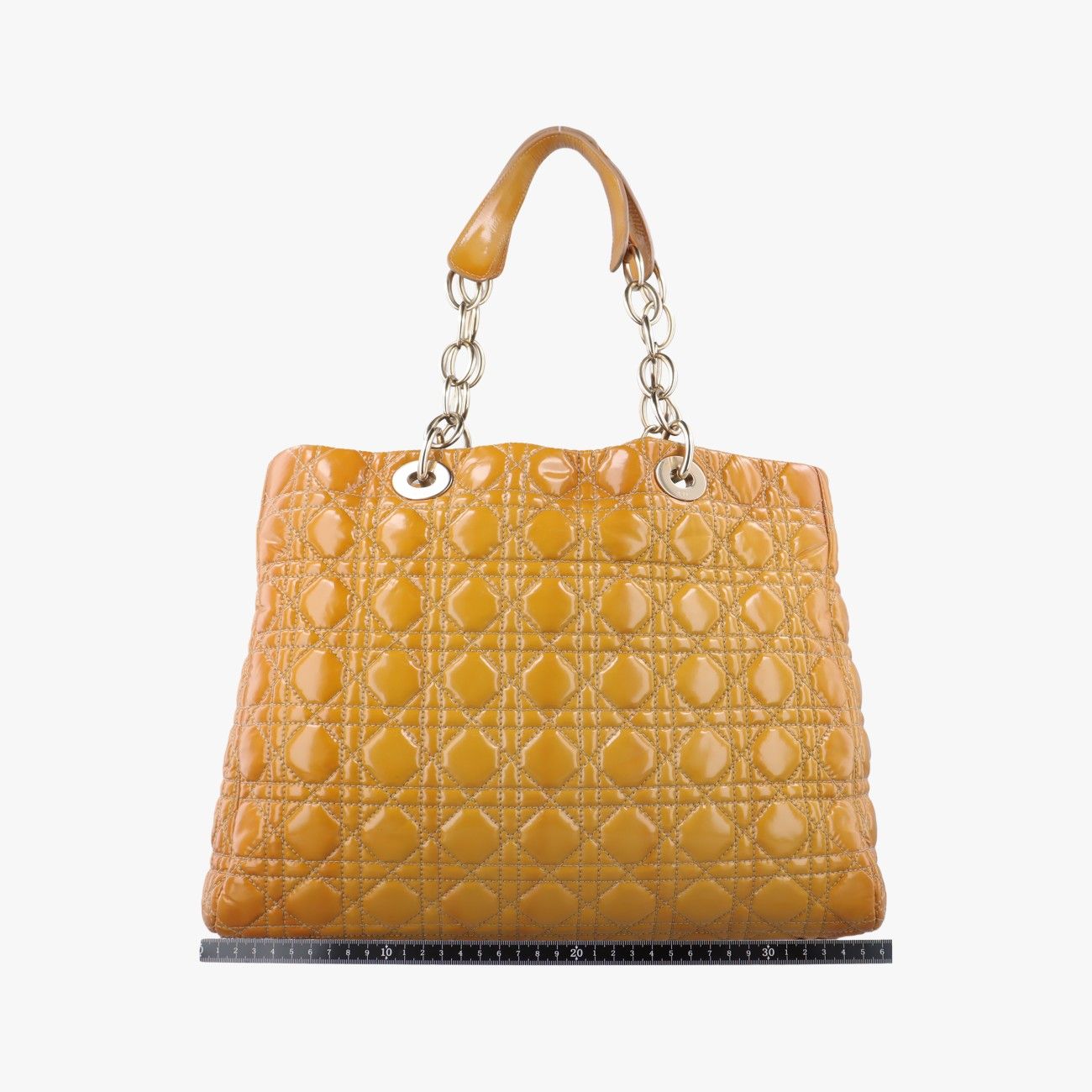 クリスチャンディオールChristian Diorディオールソフト イエロー パテント 01-RU-1120