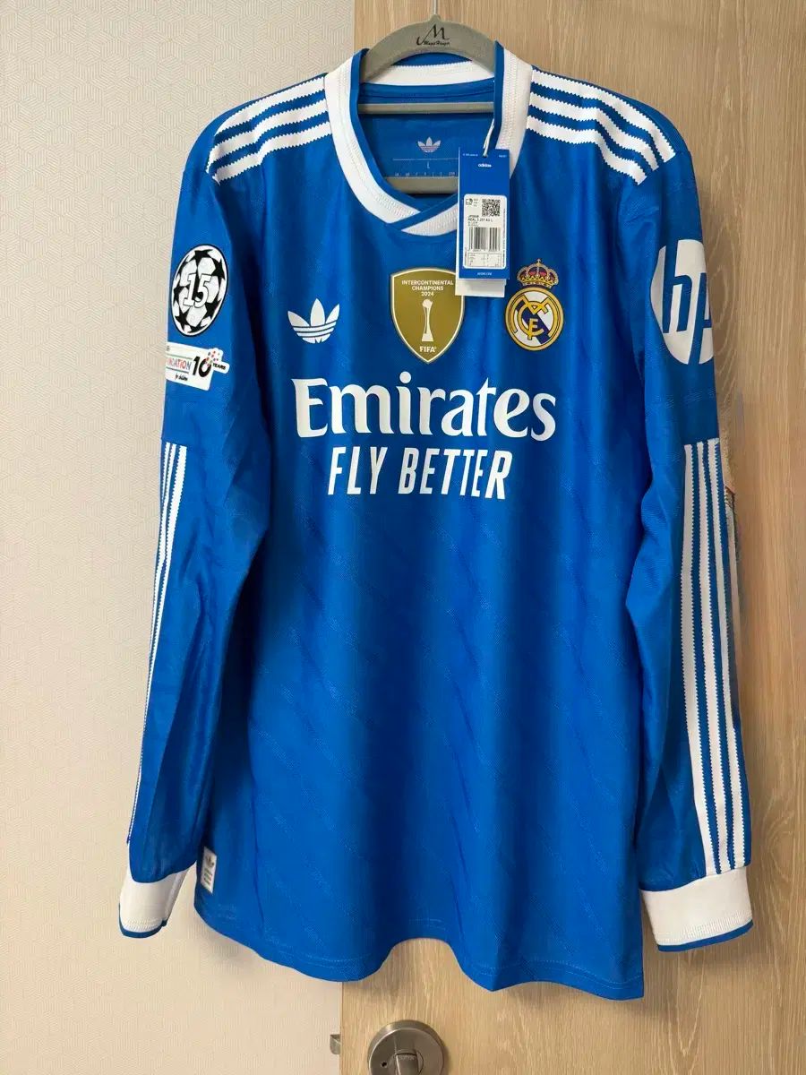 25-26 ルマドリード 3rd アセンティック L S UCL No 10 キリアン エムバペ