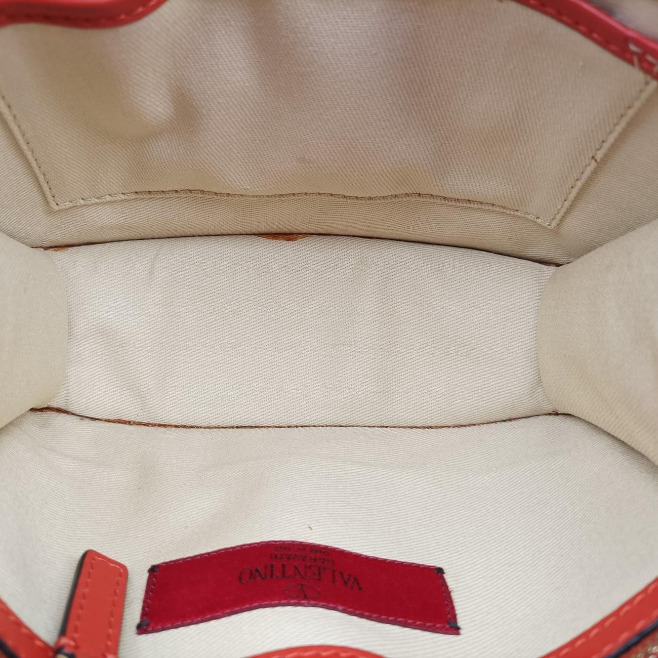 オレンジ×ブラウン×イエロー×ブルー レザー