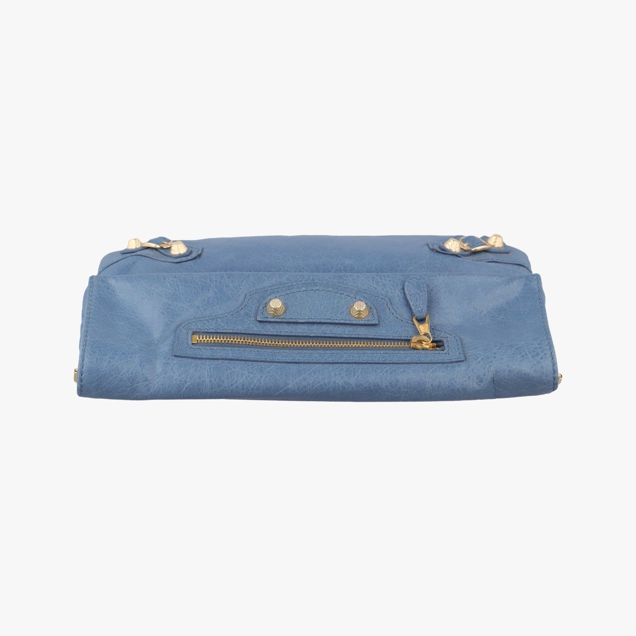 バレンシアガBalenciagaエンベロップブルーラムスキン327079.4230.G.538735