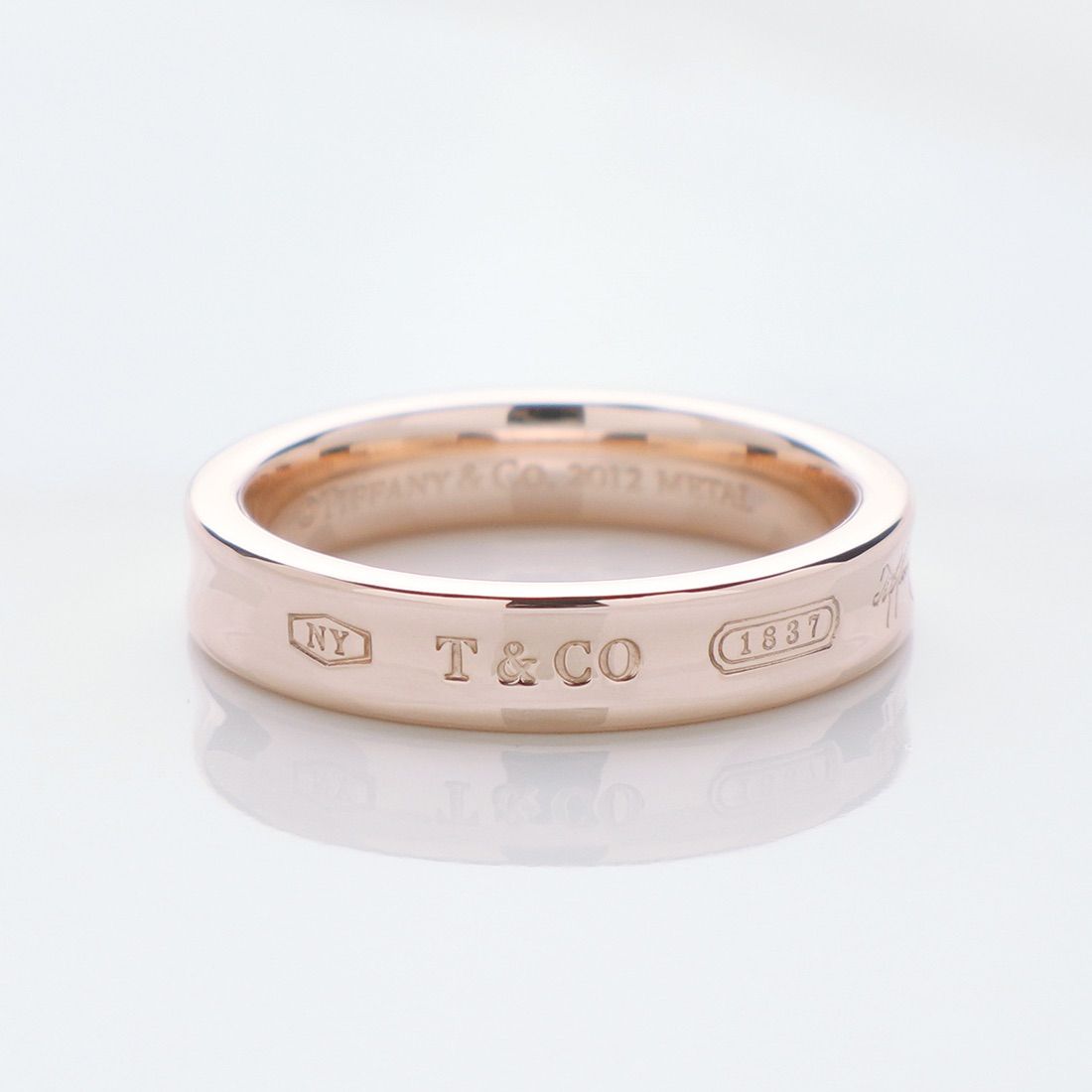 ティファニー 1837 ナロー リング ルベドメタル 12号 - c.2010s