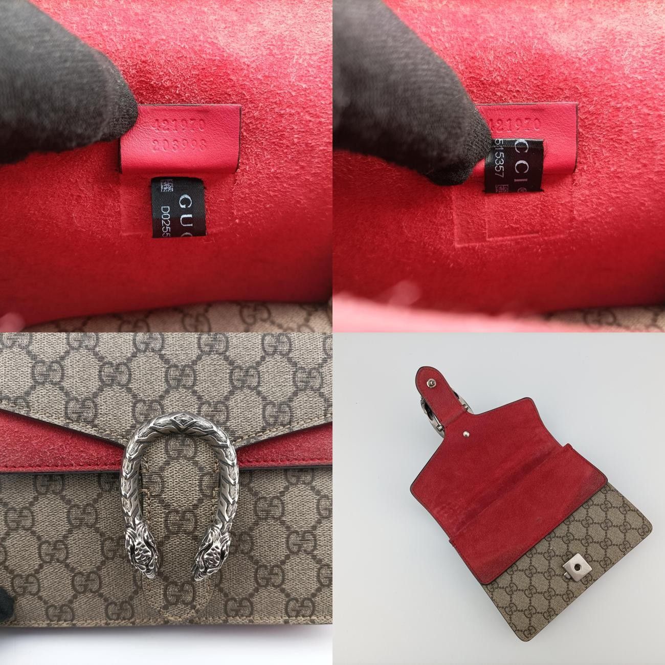 グッチGucciディオニュソス ベージュ×レッド