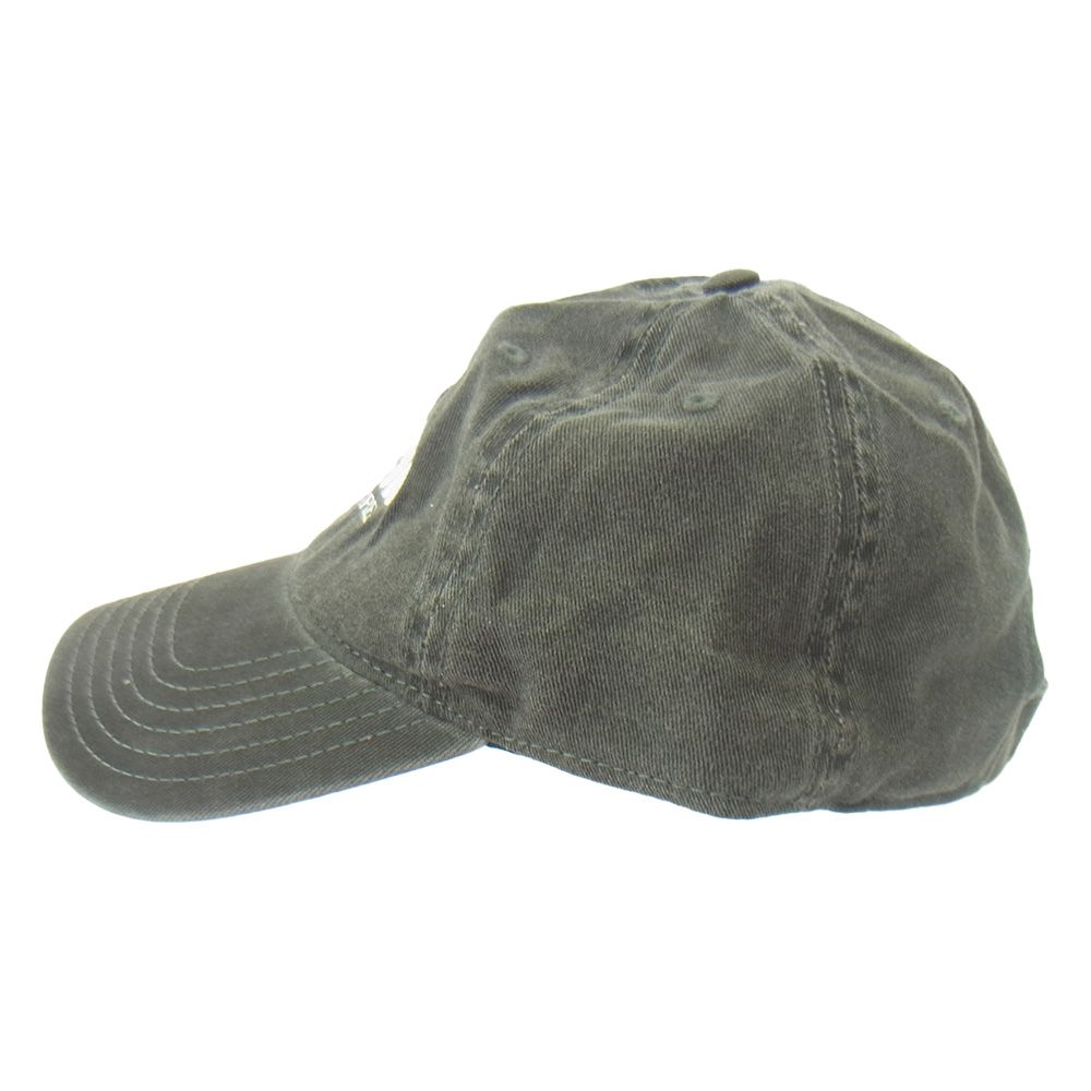 ネイバーフッド 21 SS 211 YGNH-HT 01 S CI C-CAP ロゴ 顔料染め加工 刺繍 コットン キャップ ブラック系 上