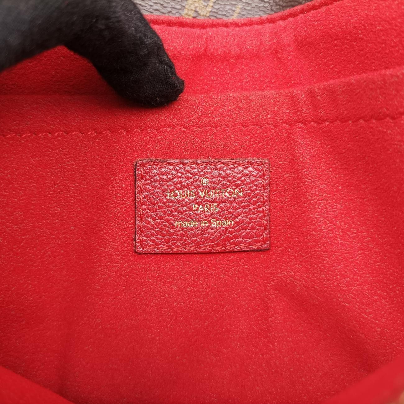 モノグラムキャンバス×カーフレザー M43713