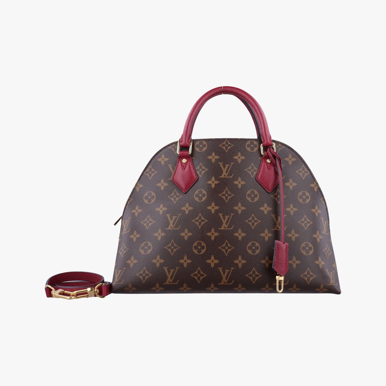 ルイヴィトンLouis Vuittonアルマ バッグ イントゥー バッグ モノグラム ブラウン系×レザン モノグラムキャンバス×カーフレザー M41779 SP1126