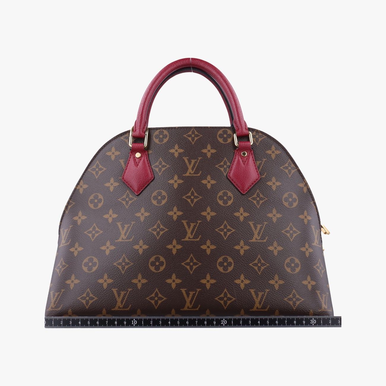 ルイヴィトンLouis Vuittonアルマ バッグ イントゥー バッグ モノグラム ブラウン系×レザン モノグラムキャンバス×カーフレザー M41779 SP1126