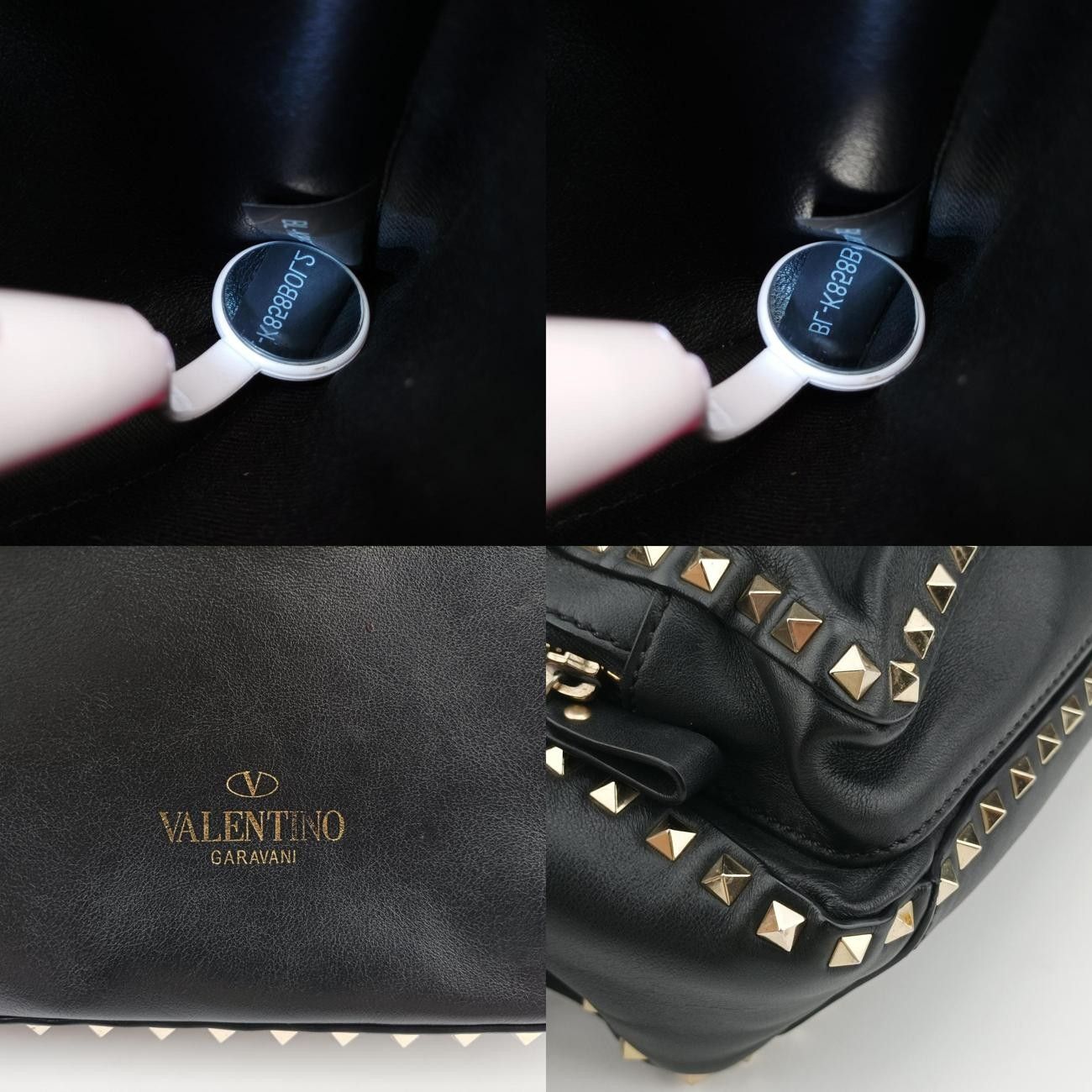 ヴァレンティノValentinoロックスタッズ ブラック