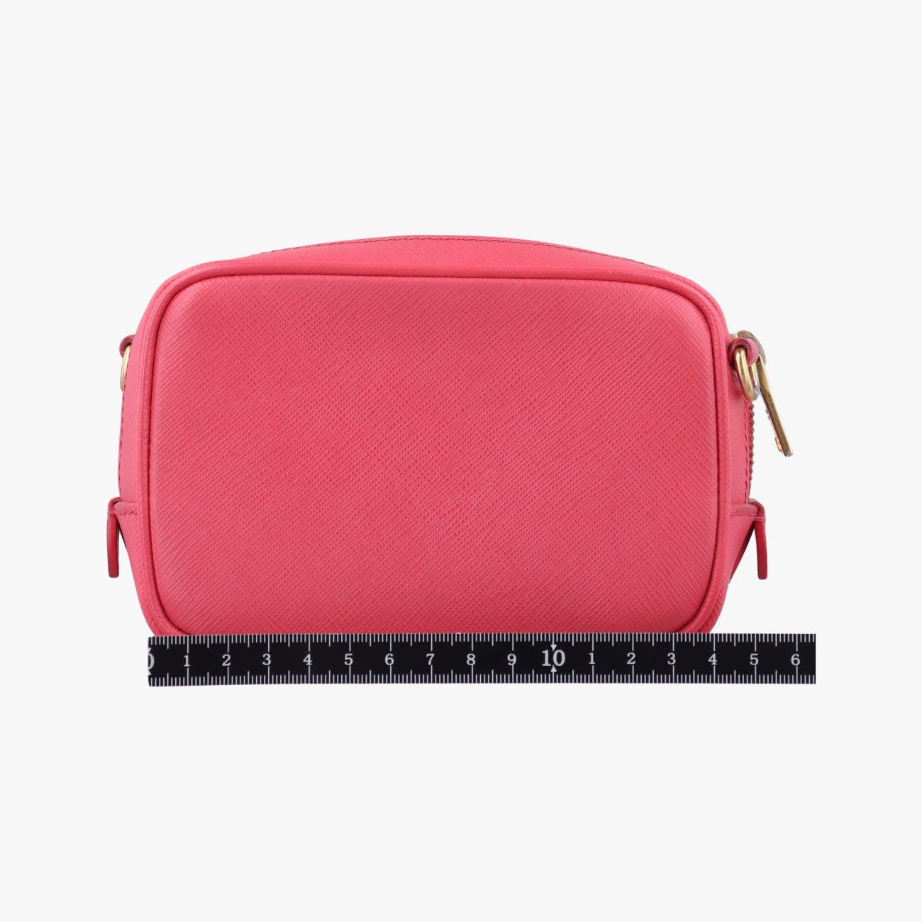 プラダPradaヴィッテロ フェニックス カメラ ピンク サフィアーノレザー 1N1674 58 L