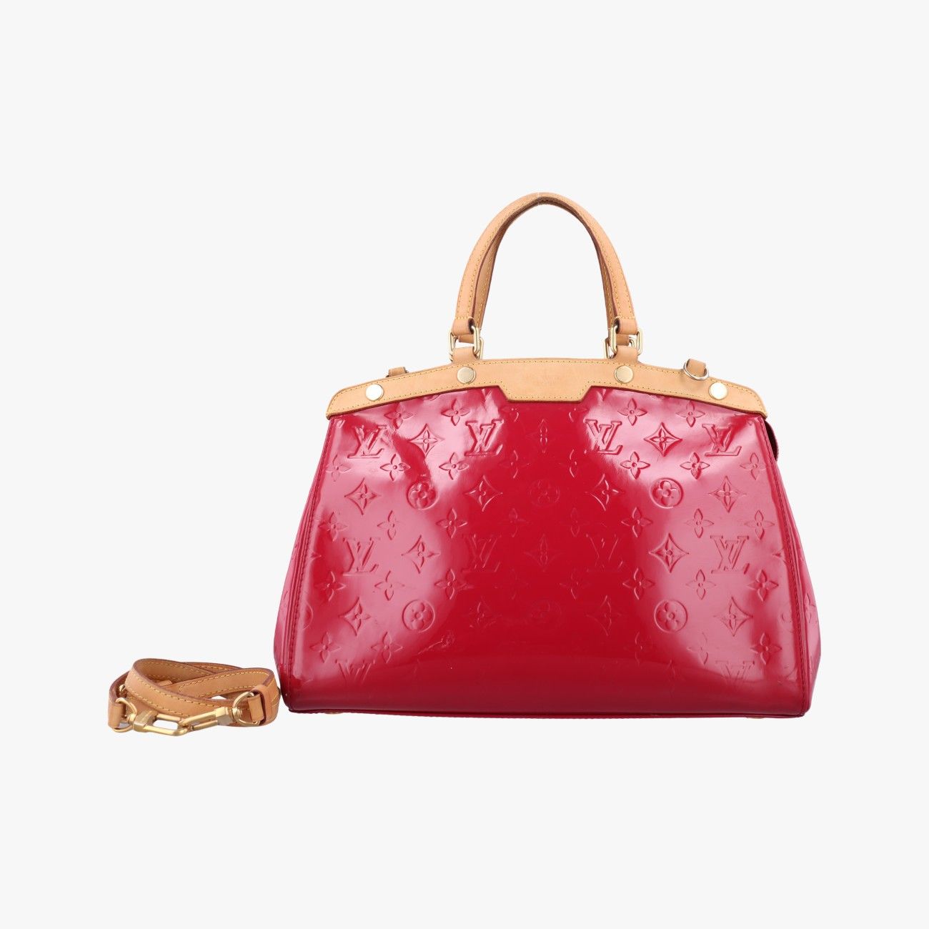 ルイヴィトンLouis Vuittonブ MM ローズアンディアン ヴェルニ M91798 DR5102
