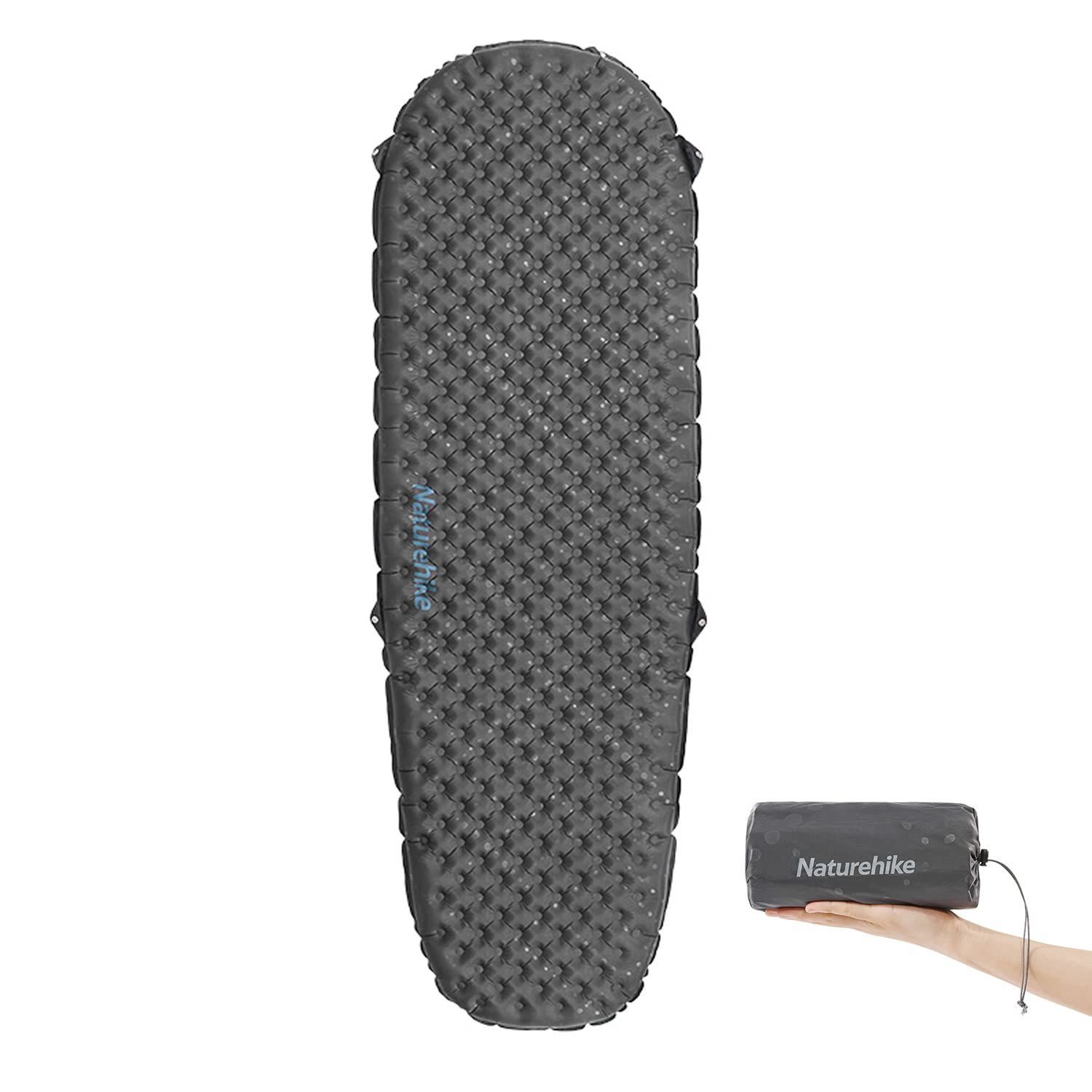 Naturehike 高R値 Tuye エアーマット超軽量 約500 g R 3.5 SGS認証 4シーズン -20℃使用 厚手7 コンパクト 快適 アウトドア キャンプ 登山 インフレーターマット 耐水加工 車中泊 テント泊 防水 防災