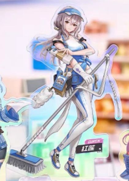 勝利の女神: NIKKE 中国限定 ローソン 紅蓮 アクリルスタンド アクスタ