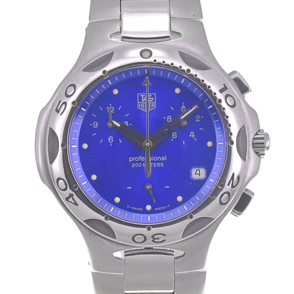 タグホイヤー TAG HEUER CL1112 キリウム クロノグラフ デイト クォーツ メンズ P 140727